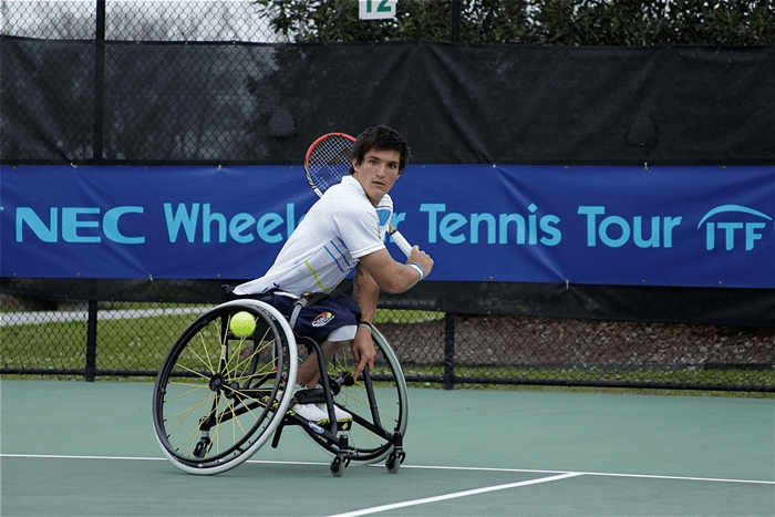 Nota: Tenis adaptado: Fernández cayó en semifinales del British Open