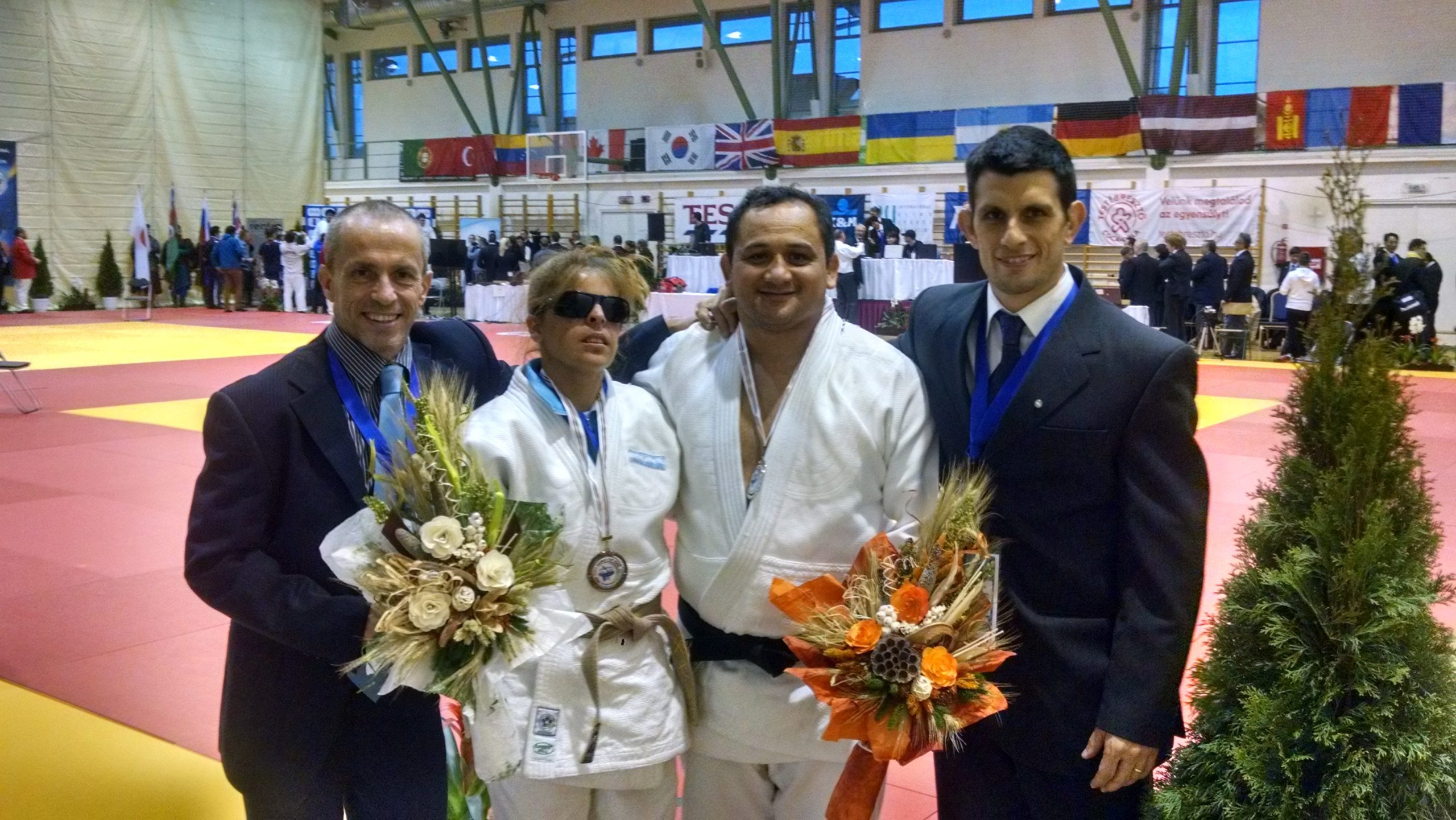 Nota: Judo para ciegos: Argentina obtuvo dos medallas en el Mundial de Hungría