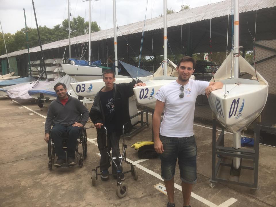 Nota: Vela paralímpica: Fernández Ocampo, campeón en San Isidro Labrador