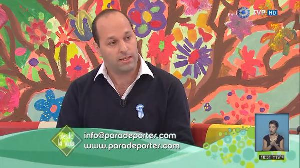 Nota: Paradeportes.com, presente en el programa “Desde la vida” de la TV Pública