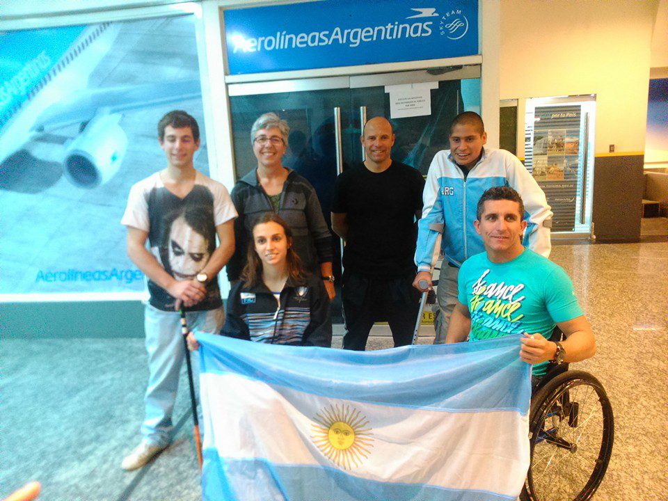 Nota: Paracanotaje: equipo argentino completo en San Pablo