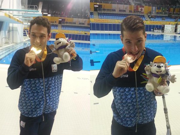 Nota: De la mano del equipo de natación, llegaron los dos primeros oros y un bronce