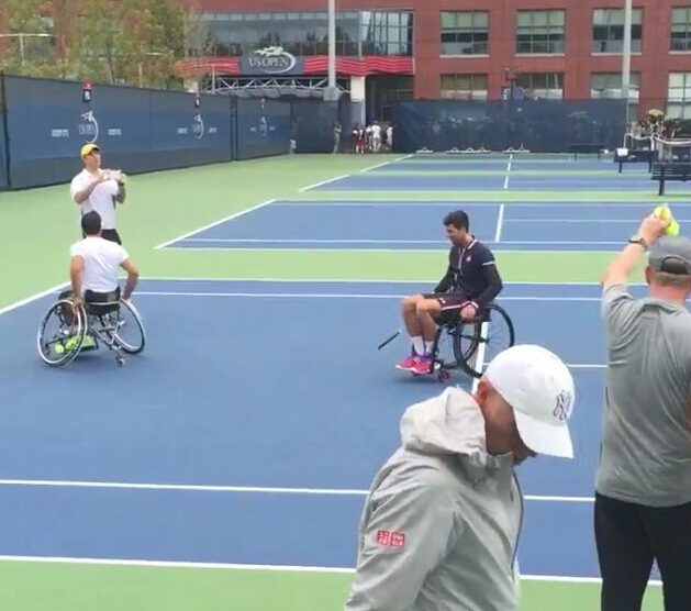Nota: Djokovic y un gran gesto para el deporte adaptado
