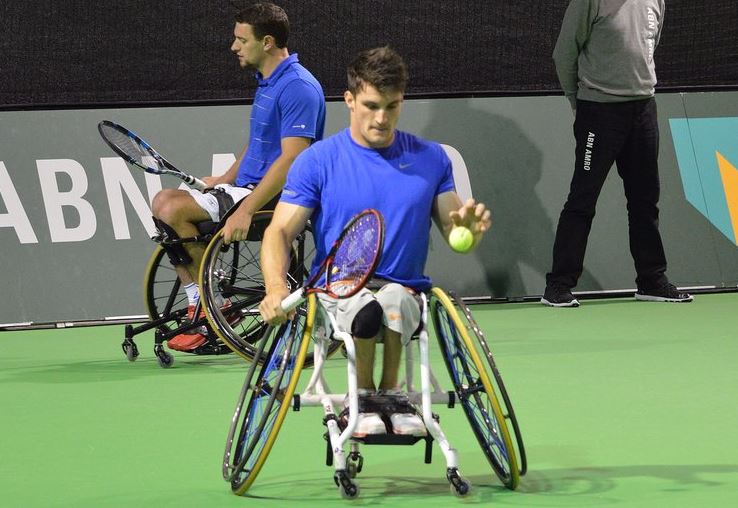 Nota: Tenis adaptado: Fernández no pudo en la final del dobles de Rotterdam