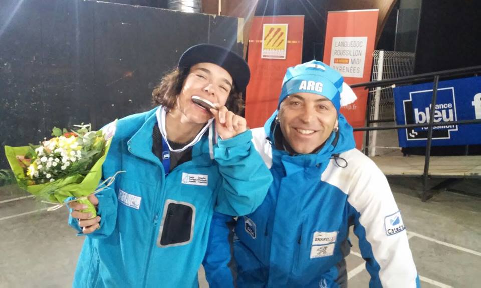 Nota: Snowboard adaptado: medalla plateada argentina en Francia