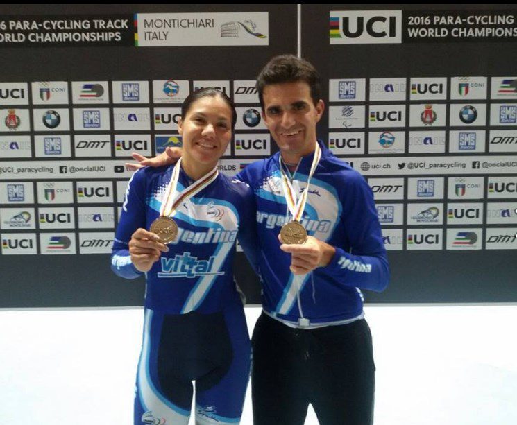 Nota: Ciclismo adaptado: Mariela Delgado obtuvo un bronce en el Mundial de Italia