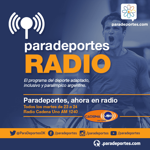 Nota: Entrevista a Martín "Pampa" Ferrari, entrenador de la Selección Argentina de paraciclismo, este martes a las 23 en Paradeportes Radio
