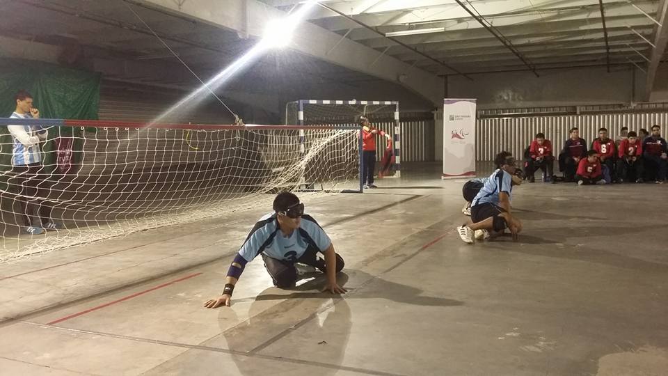 Nota: Goalball: El Juvenil se concentró en el Cenard