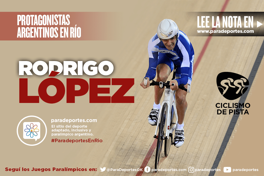 Nota: López, el pionero del ciclismo adaptado