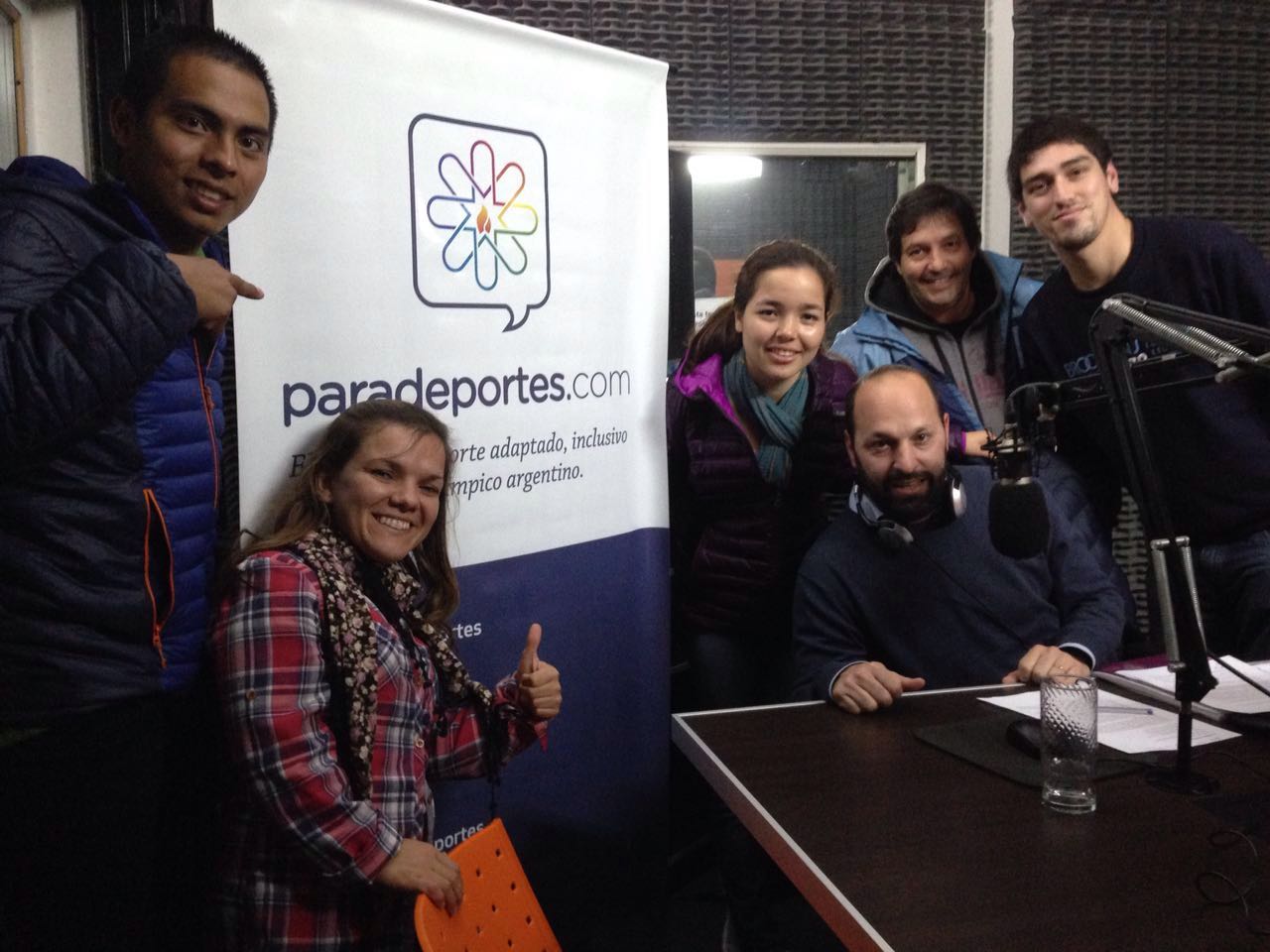 Nota: Atletismo paralímpico: La Selección Argentina visitó Paradeportes radio