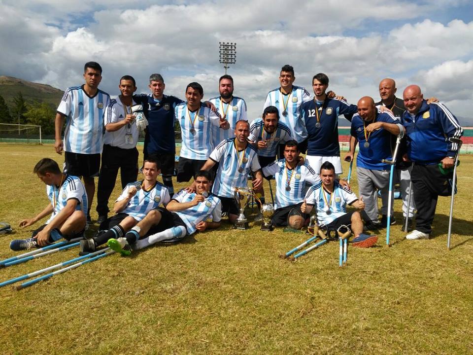Nota: Fútbol para amputados: Argentina, subcampeón de la Copa Confederaciones