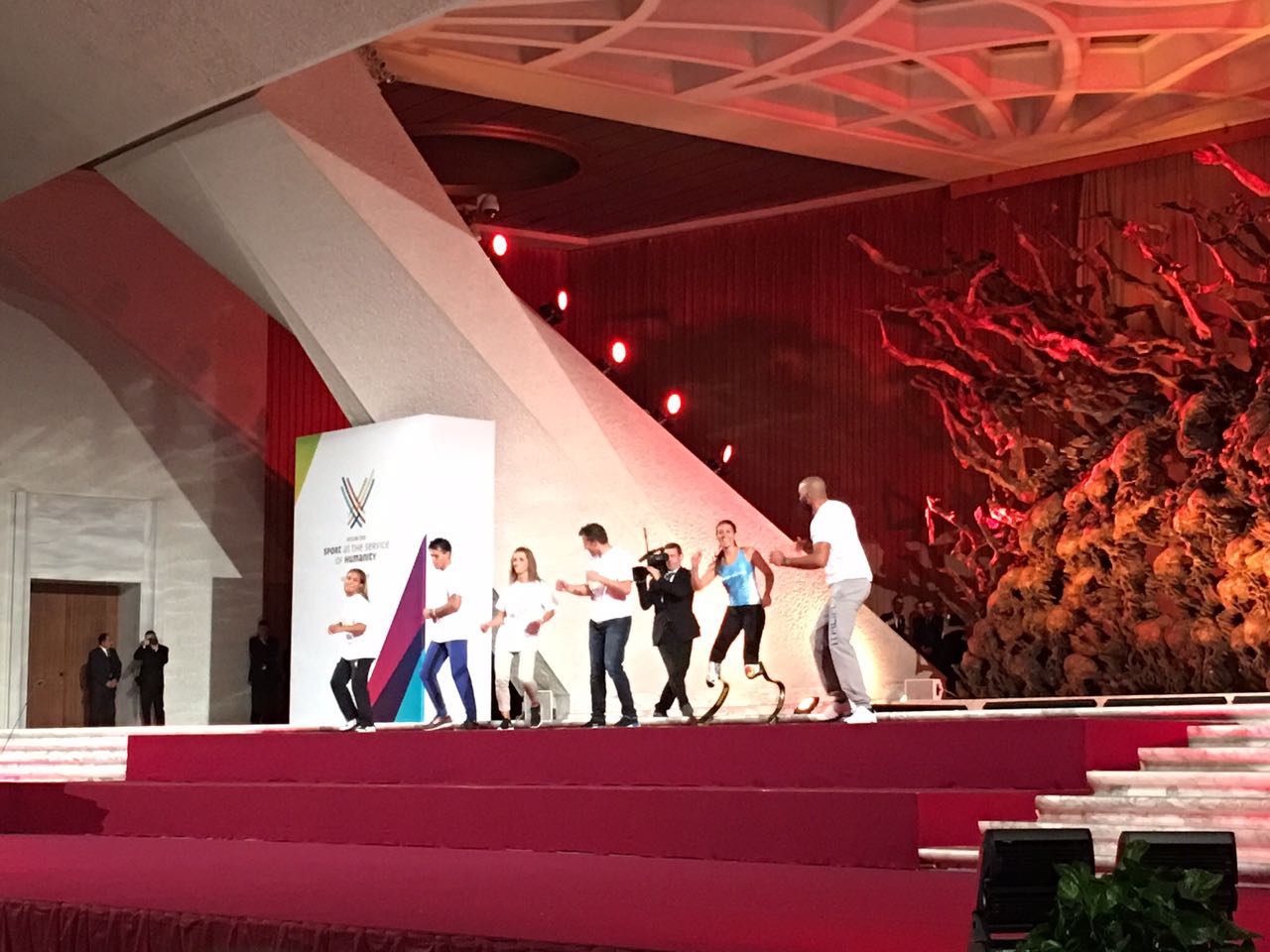 Nota: Boca participó de la 1° Conferencia Mundial sobre Fe y Deportes en el Vaticano, con espacio a paralímpicos