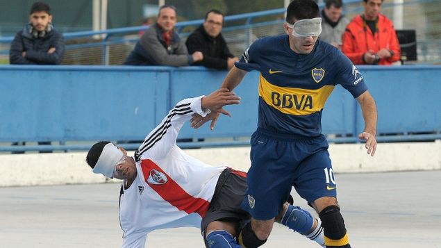 Nota: Boca, River y Estudiantes, en una jornada de súper acción en el fútbol para ciegos