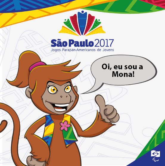 Nota: La mascota de São Paulo 2017 se llama… ¡Mona!