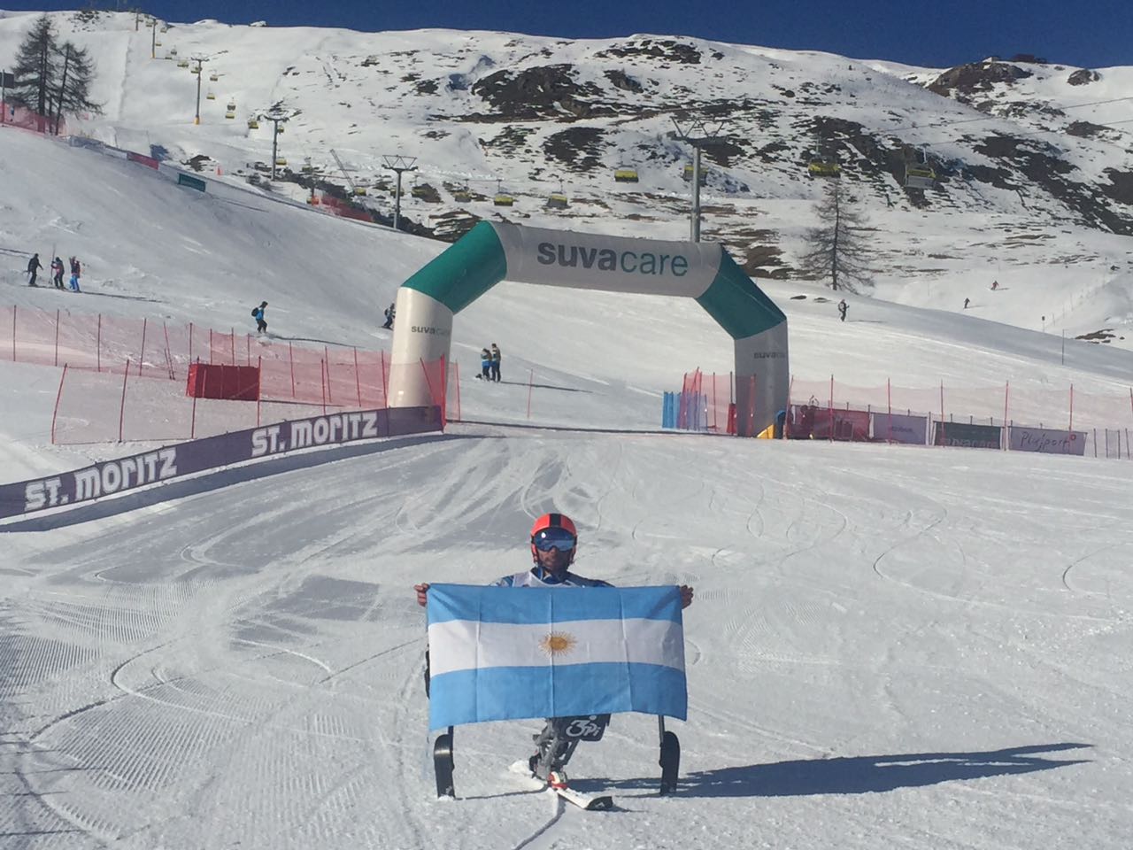 Nota: Ski adaptado: Plantey marcha top ten en la Copa del Mundo