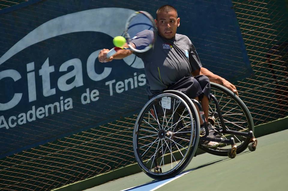 Nota: Tenis adaptado: Ezequiel Casco, subcampeón en Francia