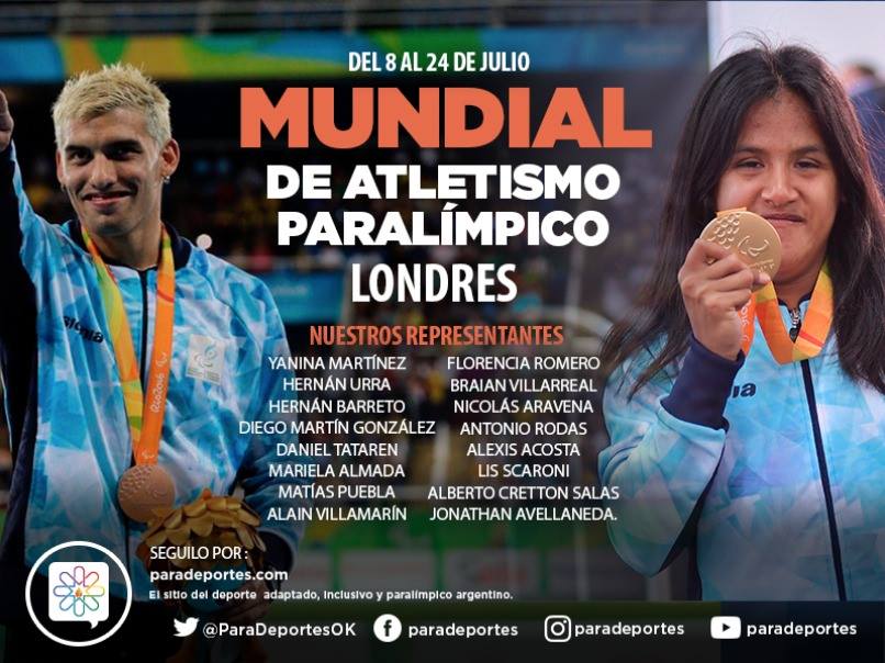 Nota: Londres 2017: mirá el cronograma de los argentinos en el Mundial de atletismo
