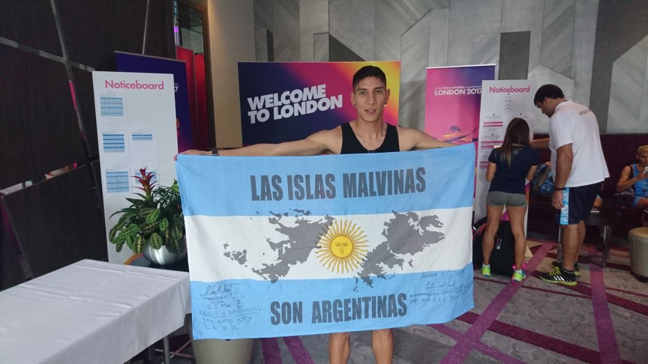 Nota: Mundial de para-atletismo: en el Día de la Independencia, la bandera argentina ya flamea en Londres