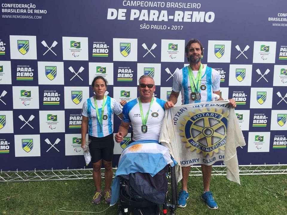 Nota: Remo: tres medallas argentinas en el Campeonato Brasileiro