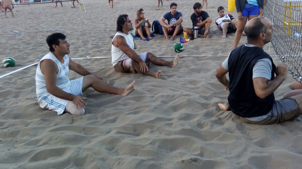 Nota: El sitting volley tuvo su fiesta en Mar del Plata