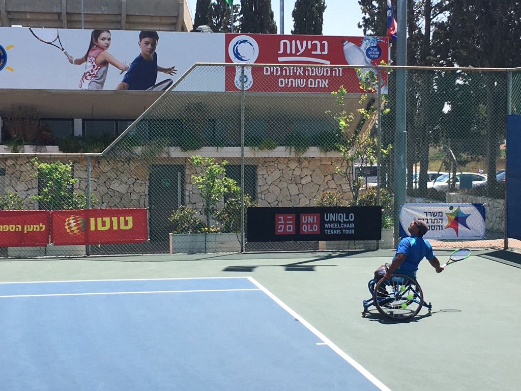 Nota: Tenis adaptado: Ledesma, Casco y Moreno avanzan en Israel