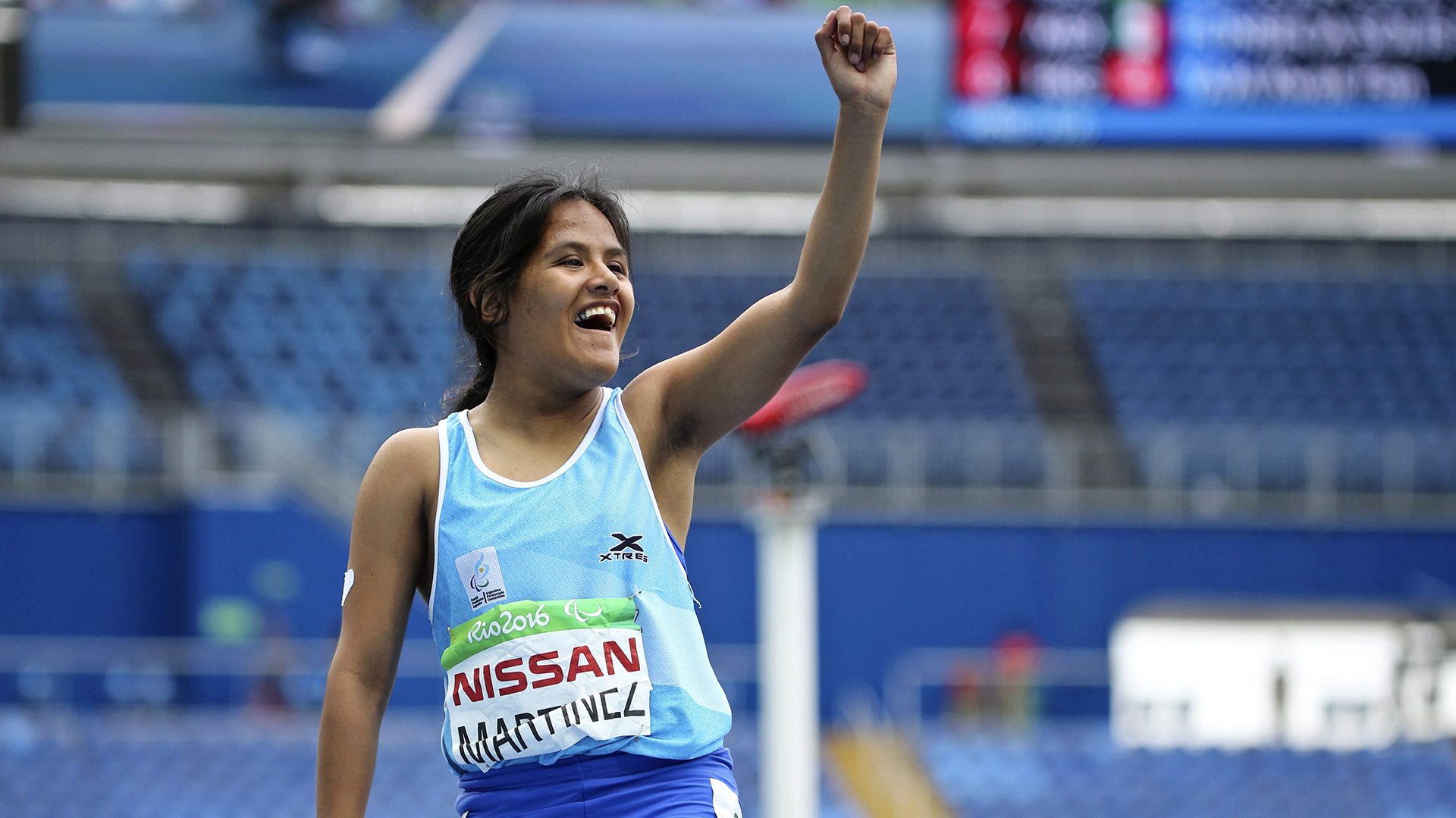 Nota: Atletismo: Yanina Martínez hizo su mejor marca en los 100 metros
