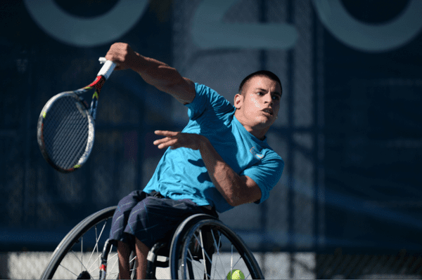 Nota: Tenis adaptado: Casco, el otro campeón argentino en Francia