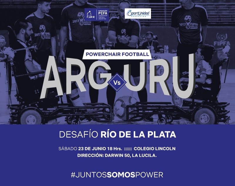 Nota: Powerchair football: amistoso de lujo ante Uruguay