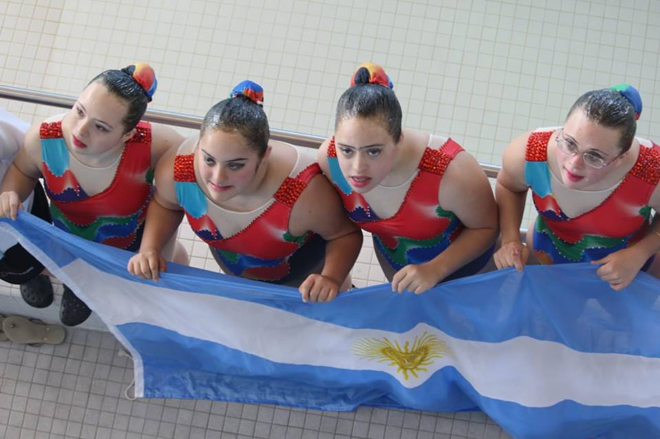 Nota: Argentina sumó más medallas en el Mundial de Deportes Acuáticos para personas con síndrome de down