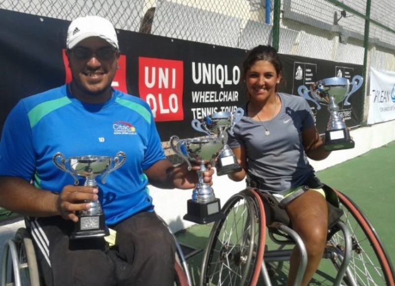 Nota: Tenis adaptado: Ledesma y Moreno, subcampeones en Brasil