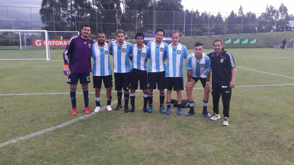 Nota: Fútbol 7: Argentina, finalista de la Copa América