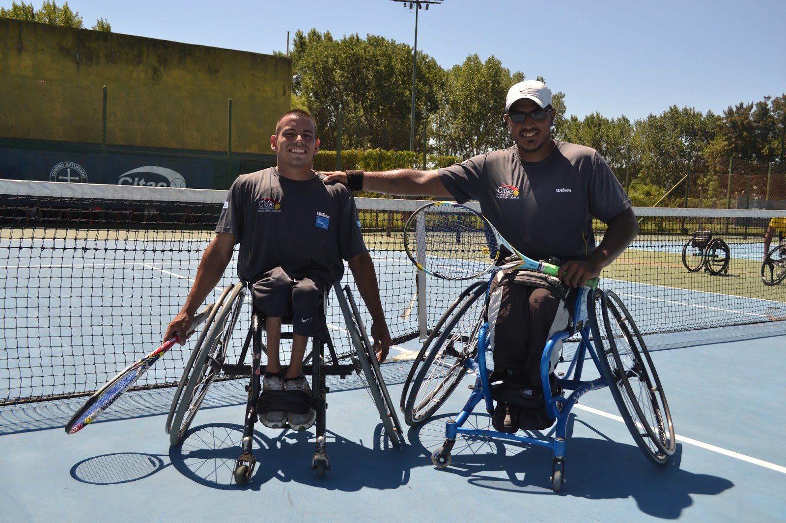 Nota: Tenis adaptado: Ledesma y Casco avanzan en San Pablo