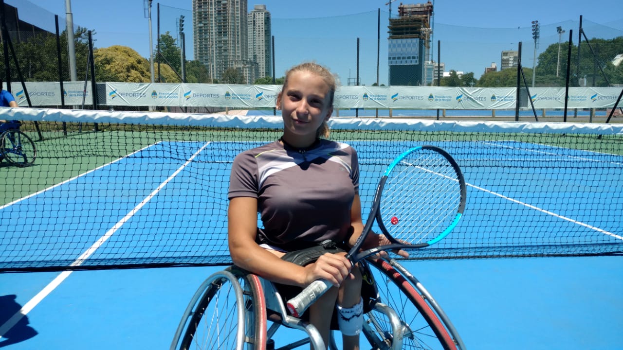 Nota: Tenis adaptado | Nicole Dhers: "El Master Junior es mi gran objetivo para cerrar esta etapa"