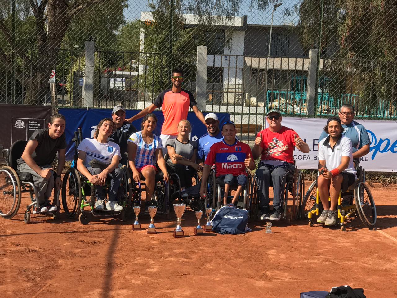 Nota: Tenis adaptado: Ledesma, campeón en Chile