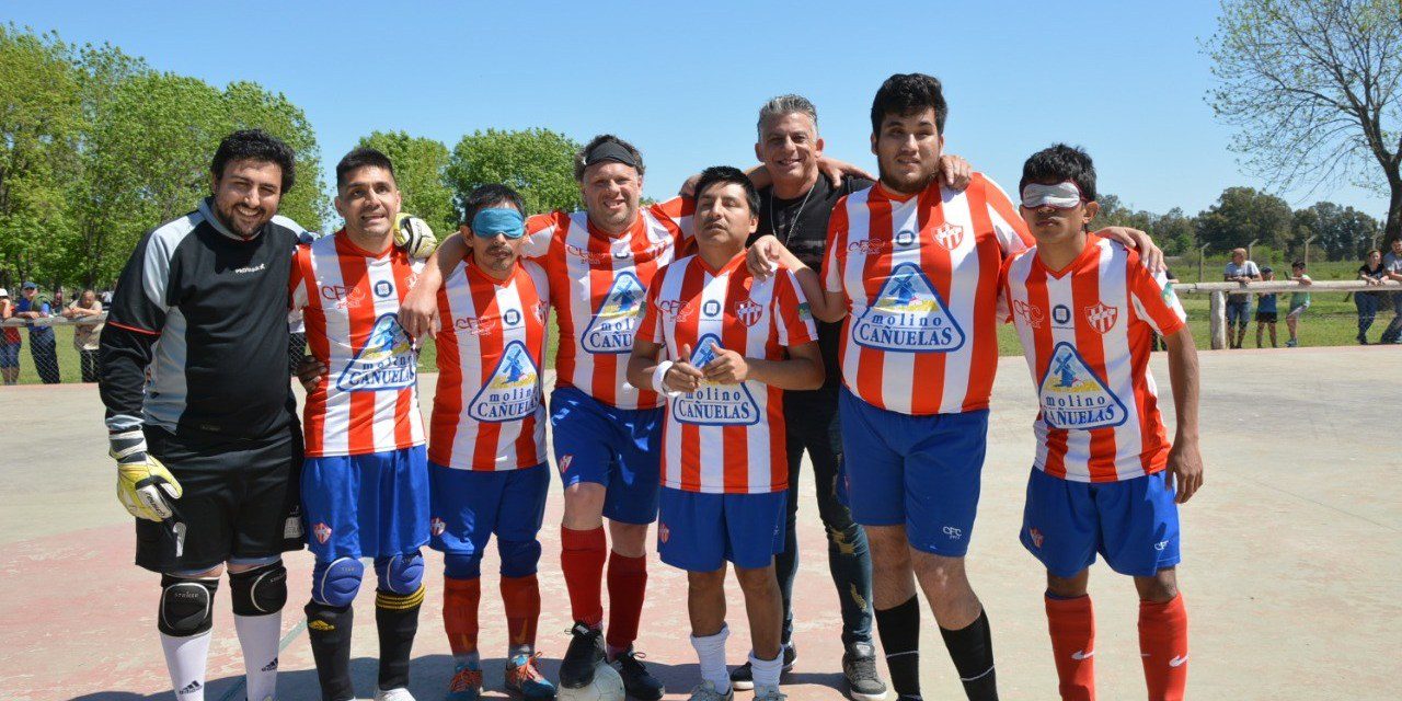Nota: Fútbol para ciegos: Fundación Paradeportes Cañuelas FC juega la segunda fecha de la Liga Nacional en La Pampa
