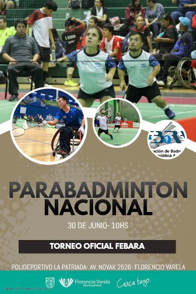 Nota: Parabádminton: se viene el primer Torneo Nacional
