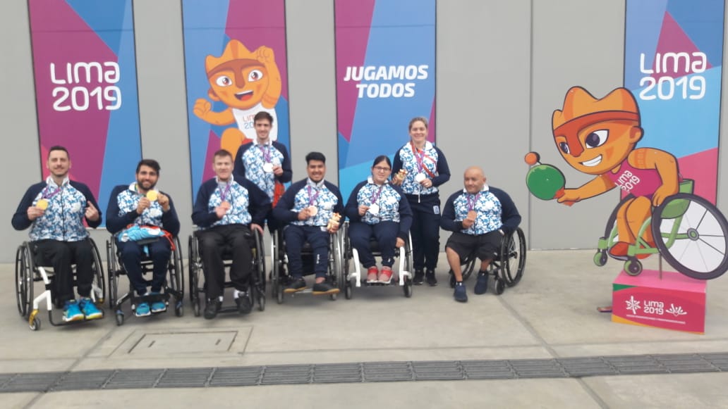 Nota: Lima 2019. Día 3: Depergola y Copola en tenis de mesa fueron los primeros medallistas dorados para la Argentina