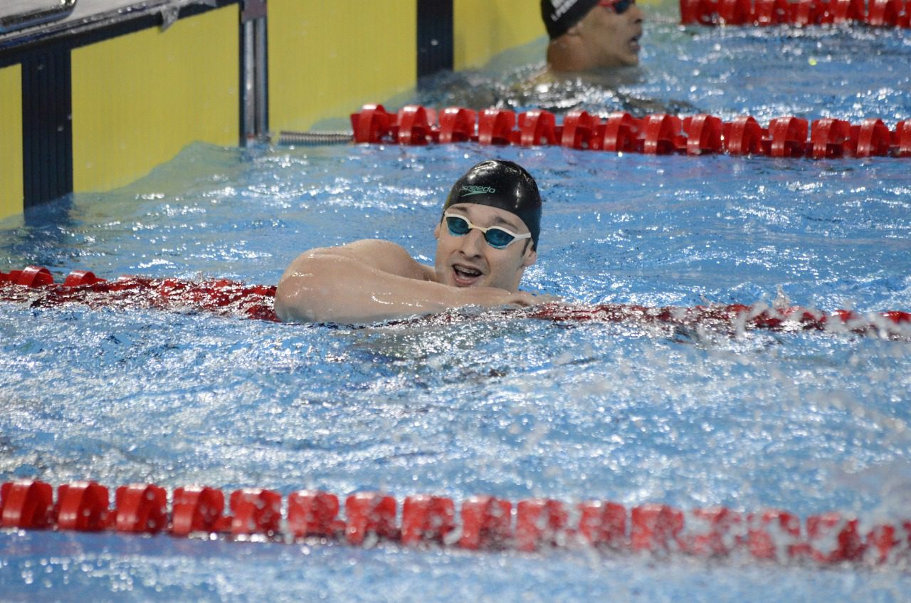 Nota: Lima 2019. Día 6: nuevo récord y dos medallas para Fernando Carlomagno en natación