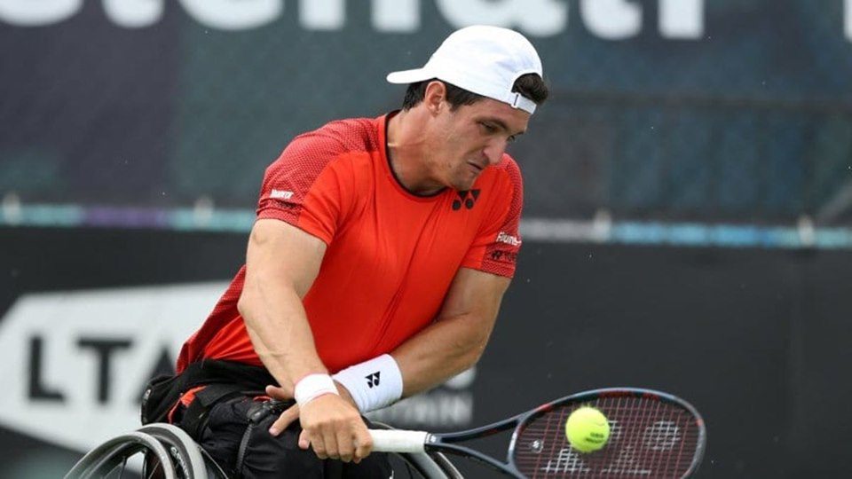 Nota: Tenis adaptado: Gustavo Fernández y un sólido debut en Saint Louis