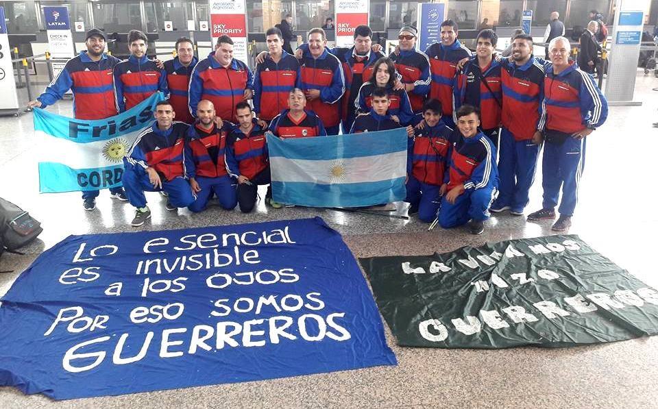 Nota: Fútbol para ciegos: Los Guerreros de Córdoba, semifinalistas