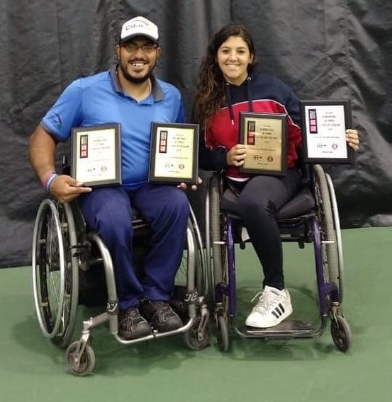 Nota: Tenis adaptado: Ledesma y Moreno, campeones en Canadá