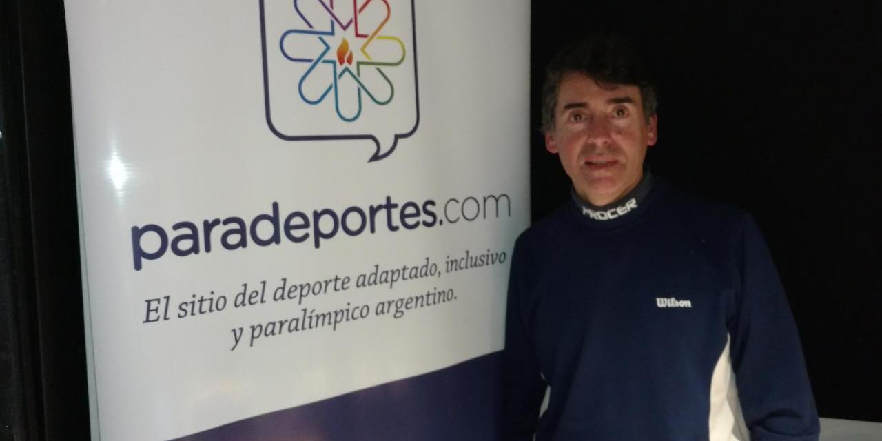 Nota: Eduardo Raffetto, el hombre que impulsó el tenis para ciegos en Argentina