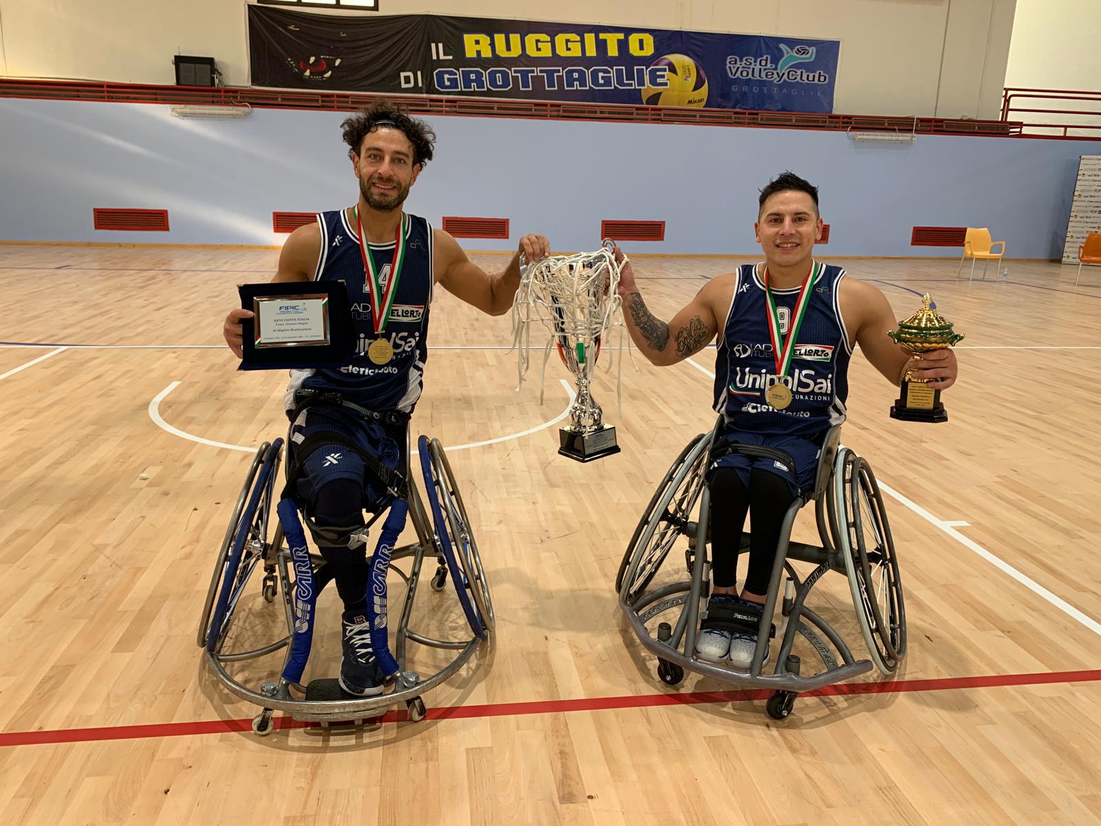 Nota: Básquetbol sobre silla de ruedas: el Briantea84 de Berdún y Esteche gritó campeón