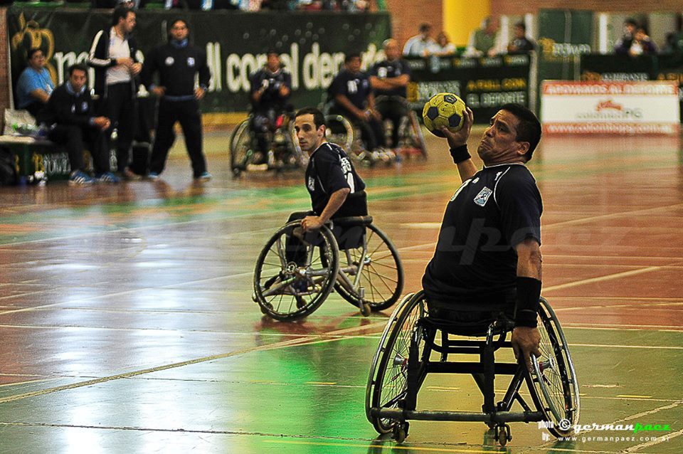 Nota: El handball sobre silla de ruedas llegó para quedarse