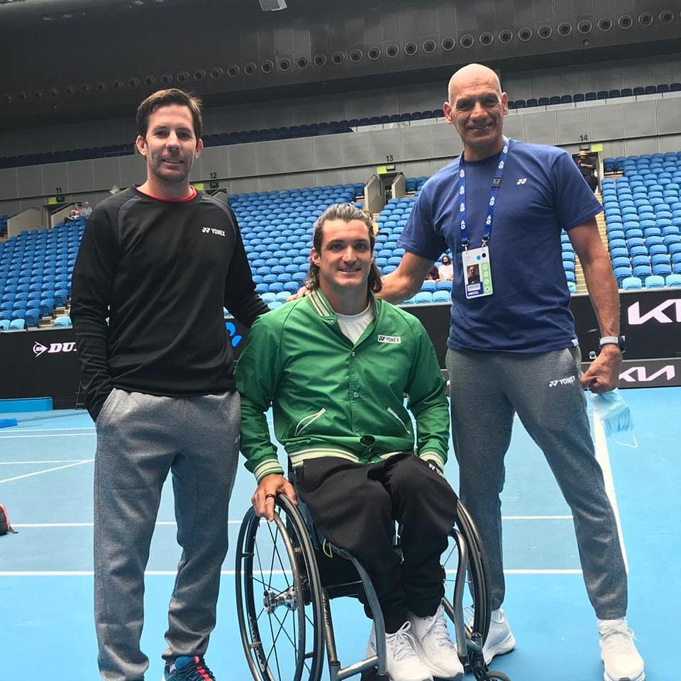 Nota: Tenis adaptado: Gustavo Fernández, representante argentino en el Abierto de Australia