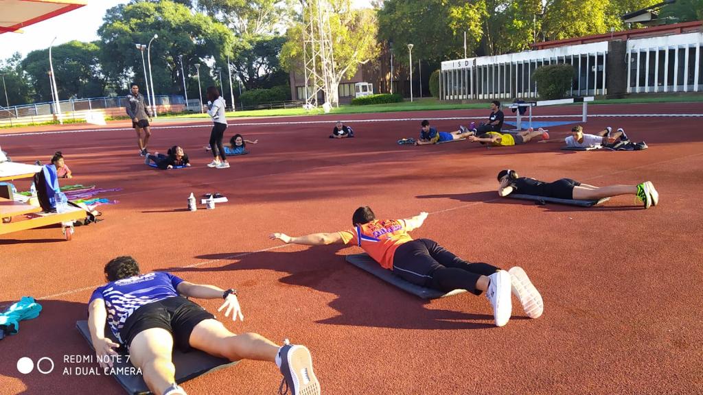 Nota: La Selección de atletismo de FADDIM se concentró en el CeNARD