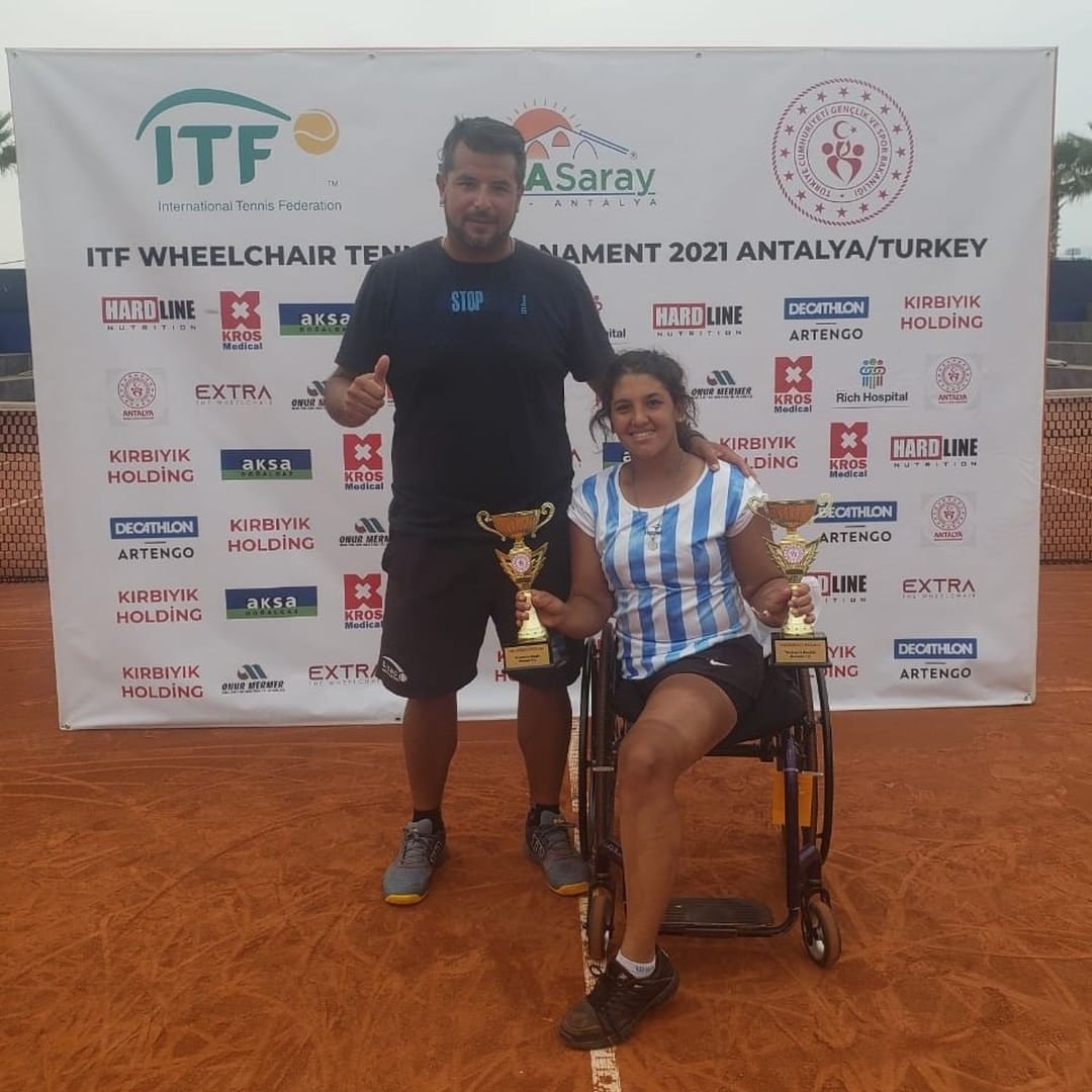 Nota: Tenis adaptado: Florencia Moreno, subcampeona en Turquía