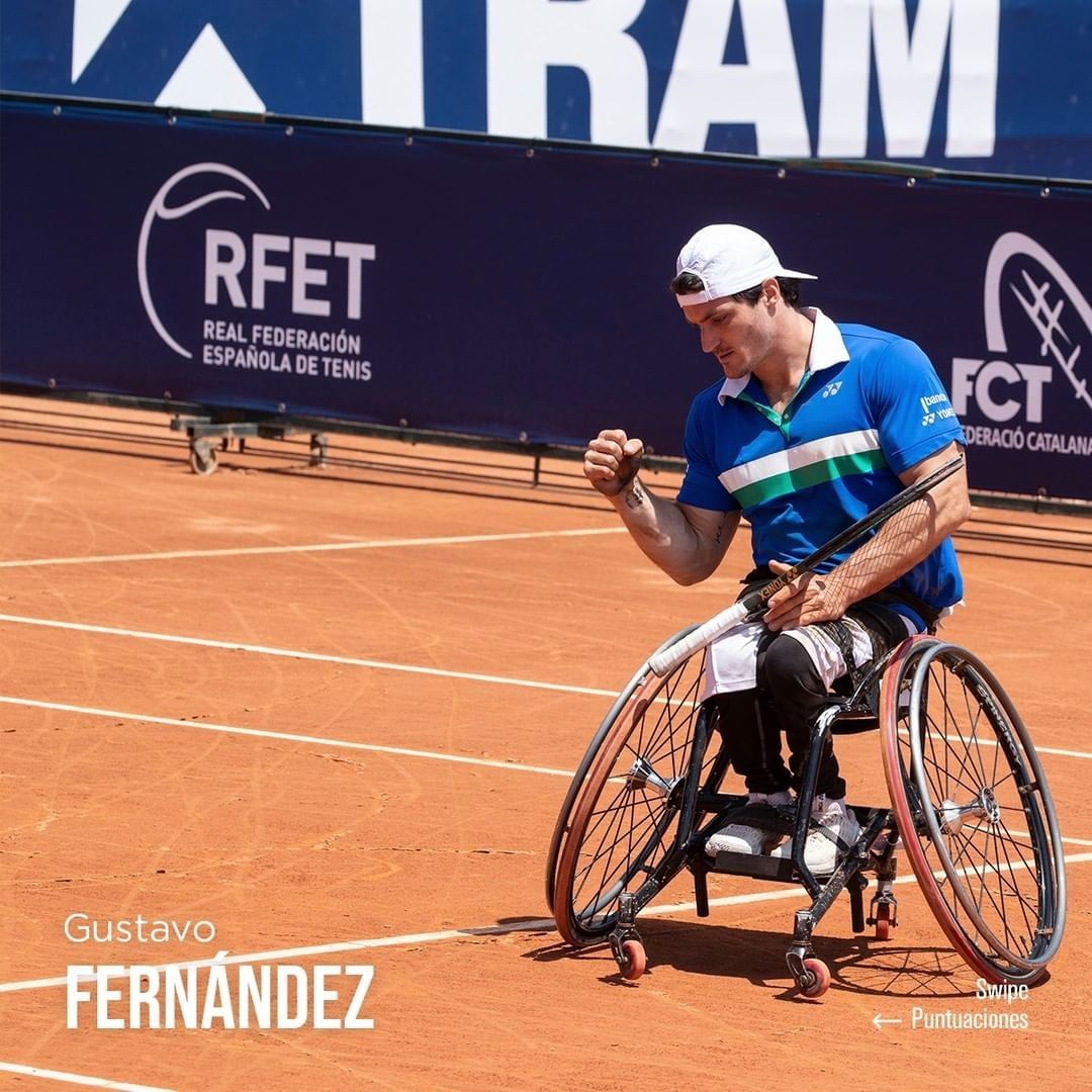 Nota: Tenis adaptado: Gustavo Fernández, campeón en Barcelona