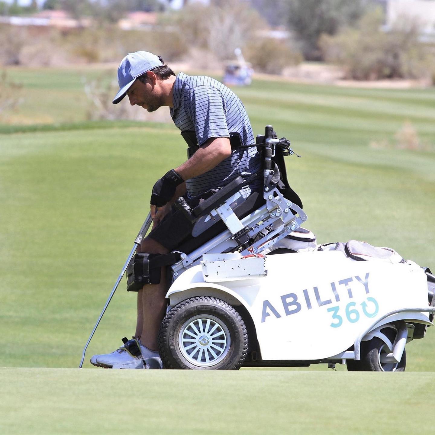 Nota: Golf adaptado: Mariano Tubio, segundo puesto en el US Open