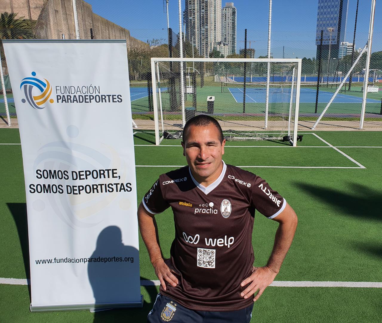 Nota: Atlas y la Fundación Paradeportes tendrán un equipo de fútbol para ciegos y Silvio Velo será su capitán